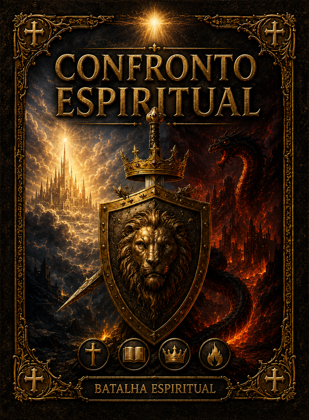 Capa do baralho Confronto Espiritual